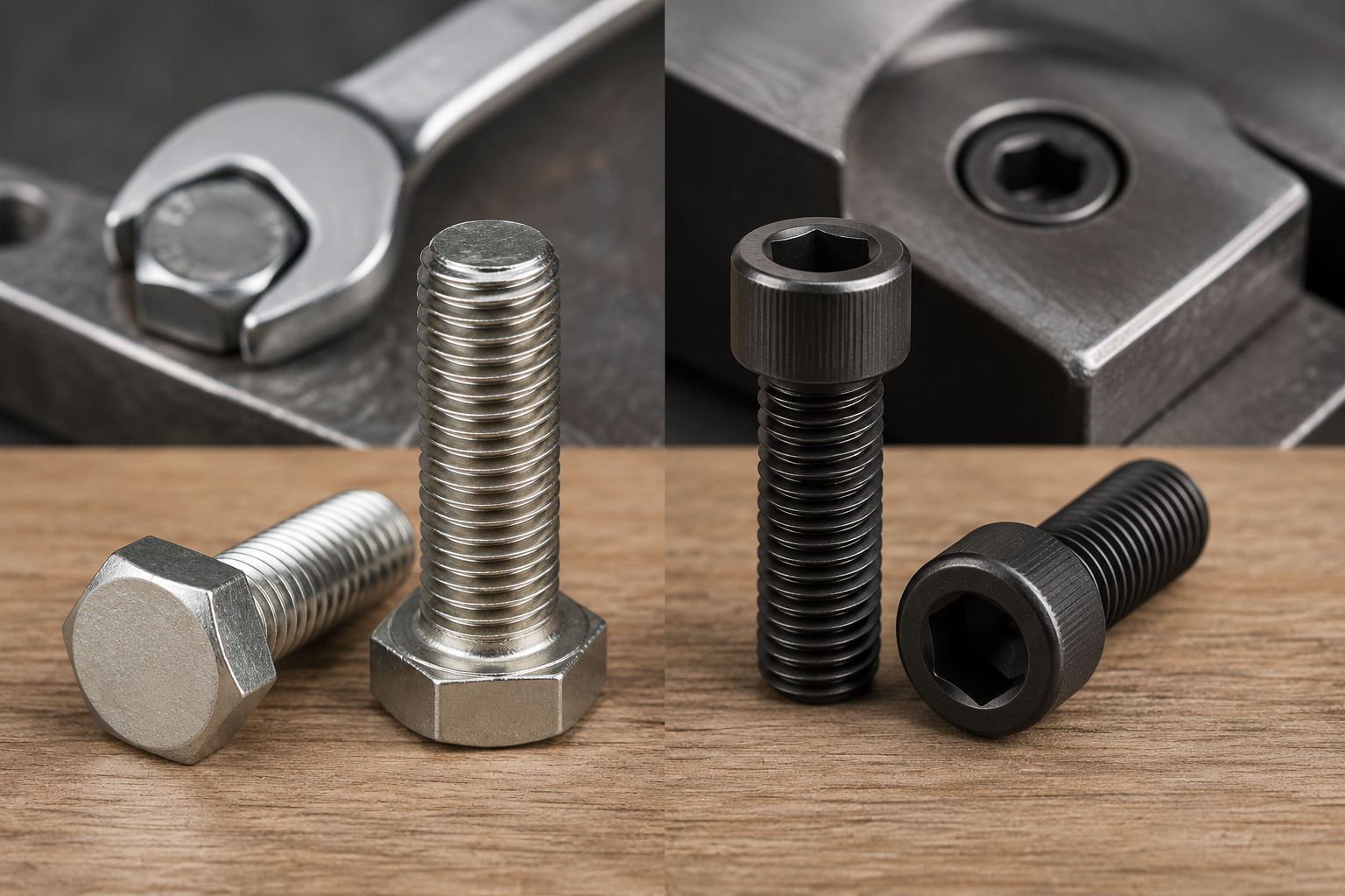 Hex Cap Screws vs Socket Head Cap Screws — Which Should You Use?