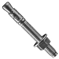 1/2"-13 x 4 1/4" Wedge Anchor (Ultrawedge+ Cr+3 Icc Cracked And Uncracked Concrete & Miami Dade Approved) / Low Carbon Steel / Zinc