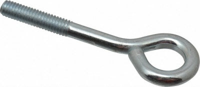 3/8"-16 x 4 1/4" Eye Bolt (Cr+3 (Commercial)) / Grade 5 Steel / Zinc