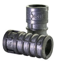 5/16" x 1 1/4" Lag Screw Shields / Short Style / Die Cast Zinc