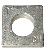 7/8" Beveled Washer / Low Carbon Steel / Hot Dip Galvanized