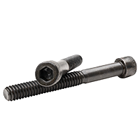 7/8"-9 x 4" Socket Head Cap Screws / Alloy Steel / Thermal Black Oxide / Made in USA / DFAR Compliant
