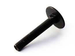 1/4"-20 x 2 1/2" Step Bolt, Full Thread / Grade A Steel / Plain