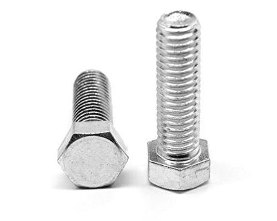 1 1/8"-7 x 3 1/2" Hex Bolt / Grade A Steel / Zinc