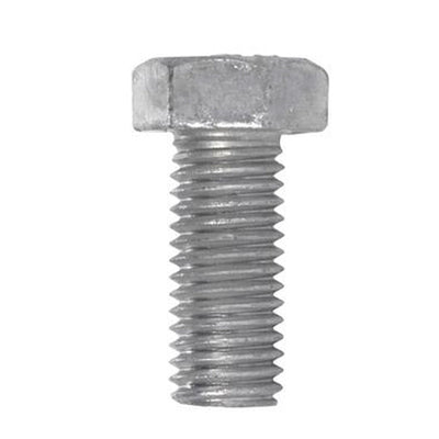3/8"-16 x 3/4" Hex Bolt, Full Thread / Grade A Steel / Hot Dip Galvanized