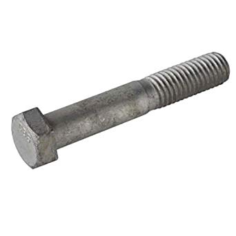 3/8"-16 x 8" Hex Bolt, Partial Thread / Grade A Steel / Hot Dip Galvanized