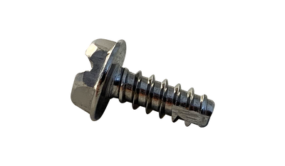 #6 x 5/16" Type 25 Thread Cutting Screws / Slotted / Hex Washer Head / 18-8 Stainless Steel / Passivated