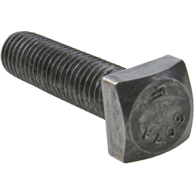 7/8"-9 x 9" Square Head Bolt, Partial Thread / Grade A Steel / Zinc