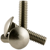 5/8"-11 x 5 1/2" Carriage Bolt, Full Thread / 18-8 Stainless Steel / Passivated / ASME B18.5