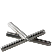 M12-26 x 26mm Slotted Spring Pin / Steel / Plain / ASME B18.8.2