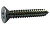 #7 x 1/2" Type AB Self-Tapping Screws / Phillips / Flat Head / Steel / Zinc
