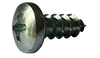 #12 x 3/4" Type A Self-Tapping Screws / Phillips / Pan Head / Steel / Zinc