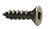 #14-10 x 1 1/2" Type A Self-Tapping Screws / Square / Flat Head / 18-8 Stainless Steel / Passivated / ASTM F593 Alloy Group 2 (18-8); ASME B18.6.4