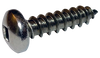 #14-10 x 1/2" Type A Self-Tapping Screws / Square / Pan Head / 18-8 Stainless Steel / Passivated / ASTM F593 Alloy Group 2 (18-8); ASME B18.6.4