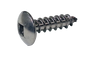 #10-12 x 1 1/4" Type A Self-Tapping Screws / Square / Truss Head / 18-8 Stainless Steel / Passivated / ASTM F593 Alloy Group 2 (18-8); ASME B18.6.4