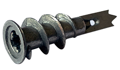 #8 Screw-In Wallboard Anchors / Zinc Alloy