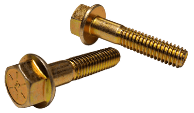5/16"-18 x 1 1/2" Hex Flange-Frame Bolts / Grade 8 / Zinc Yellow