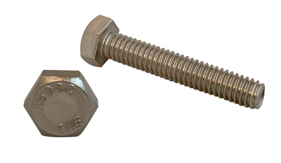 5/16"-18 x 2 1/2" Hex Tap Bolts / 18-8 Stainless Steel / Passivated