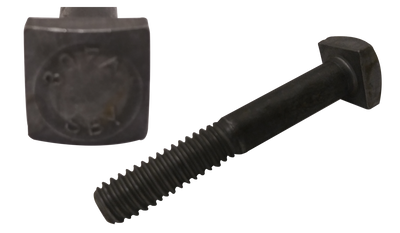 7/8"-9 x 4" Square Head Machine Bolts / Low Carbon Steel / Plain