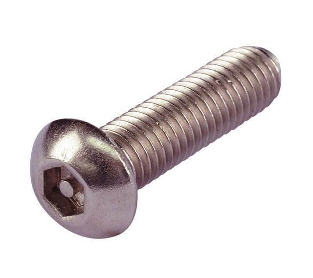 Button Head Cap Screws / Stainless Steel / Passivated
