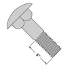 3/4"-10 x 13" Carriage Bolt / Grade A Steel / Hot Dip Galvanized / ASTM A307 Grade A; ASME B18.5