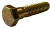 Hex Cap Screws / Hex Head / Steel / Zinc Yellow