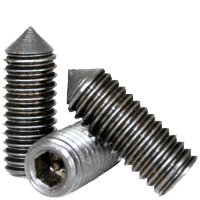 Set Screws / Headless (Set Screw) / Steel / Plain