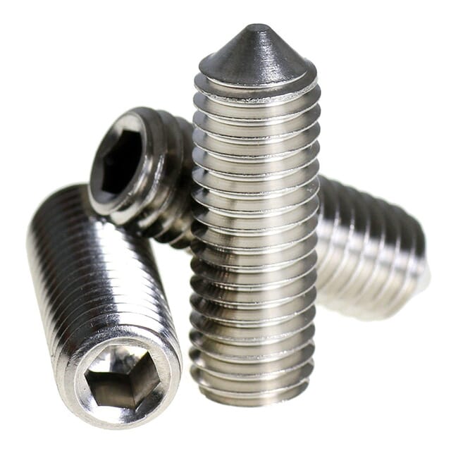 Set Screws / Headless (Set Screw) / Stainless Steel / Plain