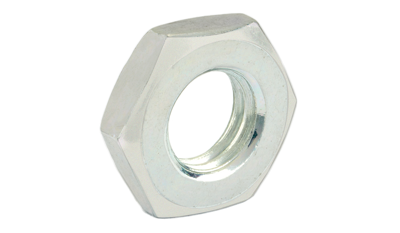 M10-1.5 Hex Jam Nuts / Steel / Zinc / DIN439