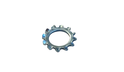 M2 External Tooth Lock Washers / Low Carbon Steel / Zinc / DIN 6797A