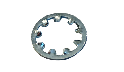 M4 Internal Tooth Lock Washers / Low Carbon Steel / Zinc / DIN 6797J