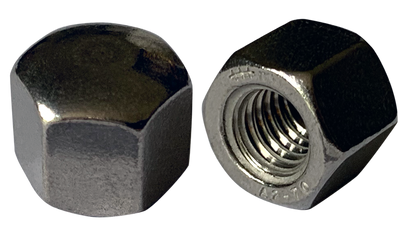 M4-0.7 Flat Top Acorn Nuts / A2 Stainless Steel / Passivated / DIN 917