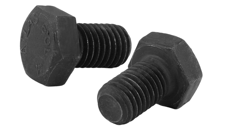M12-1.75 x 30 mm Hex Cap Screws / Grade 10.9 / Plain / Full Thread / DIN933