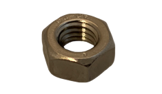M1.#6-0.35 Finished Hex Nuts / 18-8 Stainless Steel (A2) / DIN 934