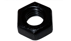 M5-0.8  Finished Hex Nuts / 18-8 Stainless Steel / Black Oxide / DIN934