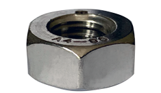 M10-1.5 Finished Hex Nuts / 316 (A4) Stainless Steel / DIN934