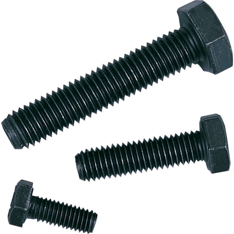 M6-1.00 x 60mm Hex Cap Screws, Full Thread / Class 8.8 Steel / Plain / ISO 898-1 Class 8.8; DIN 931