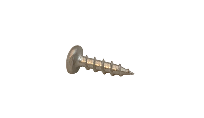 #6 x 7/16" Deep Thread Wood Screws / Phillips / Pan Head / Type 17 Pt / 18-8 Stainless Steel / Passivated