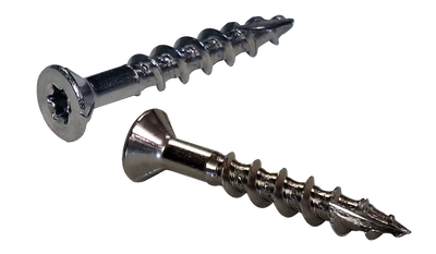 #10 x 1 1/2" Deck Screws / Torx/Six-Lobe / Bugle Head / Type 17 / 18-8 Stainless Steel / Passivated