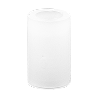 #10 X 0.500" X 0.187" Unthreaded Nylon Spacers / 0.500" OD x 0.194" ID x 0.187" Long / Plain / Made in USA