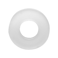 1/2" Flat Washer (Usa Washers) / Nylon / Plain / Made in USA