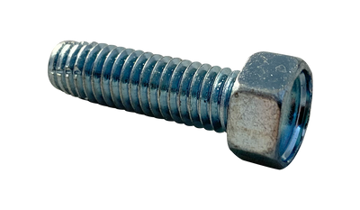 3/8"-16 x 5/8" Type F Thread Cutting Screws / Unslotted / Hex Head / Low Carbon Steel / Zinc