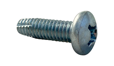 #12-24 x 5/8" Type F Thread Cutting Screws / Phillips / Pan Head / Low Carbon Steel / Zinc