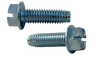 3/8"-16 x 1 1/4" Type F Thread Cutting Screws / Slotted / Pan Head / Steel / Zinc / ASME B18.6