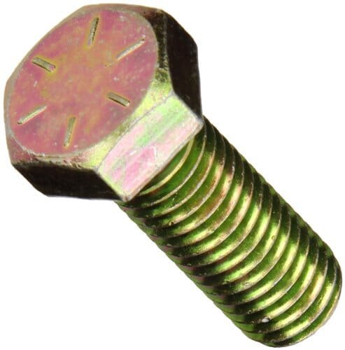 Hex Cap Screws / Steel / Grade 8 / Zinc