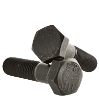 Hex Cap Screws / Steel / Class 8.8 / Plain