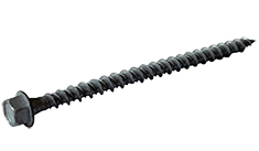 #10 x 1 1/2" Hex Washer Head Self-Drilling Screws, Full Thread / Low Carbon Steel / Zinc Nickel / Type 17