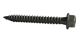 #9 x 3" Hex Washer Head Self-Drilling Screws, Full Thread / Low Carbon Steel / Zinc High Corrosion Silver