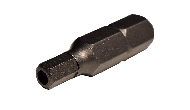 5/32 x 1 x 1/4 Hex Pin-In Tamper Resistant Insert Bit
