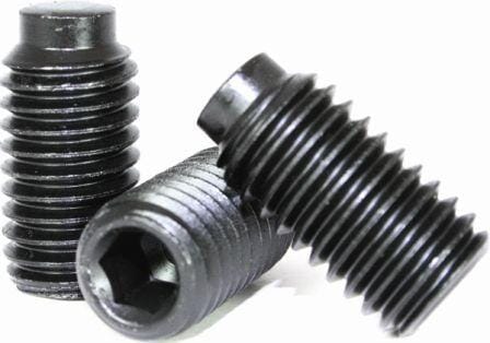 Set Screws / Headless (Set Screw) / Steel / Black Oxide